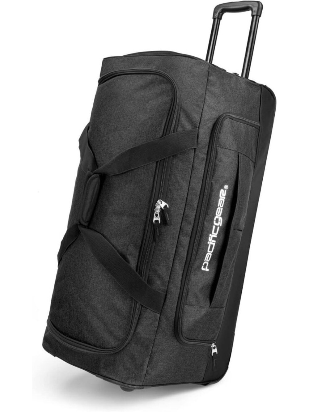 Rolling Duffel Bag with Wheels - Spacious Travel Luggage for Easy Transport